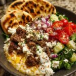 ta Bowl with Creamy Hot Honey Feta Sauce Recipe