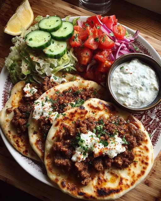 cken Flatbread with Hot Honey Feta Cream Recipe - Recipe Image