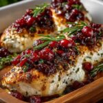 Honey Cranberry Chicken Bake with Ricotta Cheese Recipe