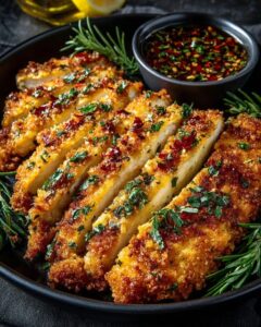 mon Feta Chicken Cutlets with Herb Crust Recipe