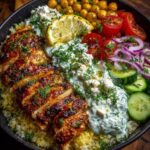 ken Power Bowl with Dill Tzatziki & Feta Recipe