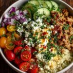 y Bowl with Spicy Lemon Honey Feta Cream Recipe