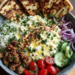 ta Bowl with Creamy Hot Honey Feta Sauce Recipe