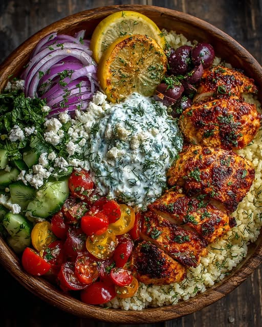 with Herb Feta & Tzatziki & Fresh Herbs Recipe 6 with Herb Feta & Tzatziki & Fresh Herbs Recipe - Recipe Image