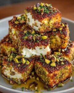 Pistachio-Crusted Crispy Feta Recipe