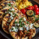ot Honey Feta Cream & Grilled Vegetables Recipe