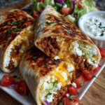 Wrap with Whipped Spicy Lemon Honey Feta Recipe