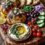 Rustic Mediterranean Bread and Mezze Board Recipe
