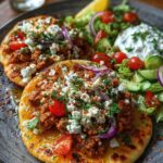 tbread with Spicy Lemon Honey Feta Cream Recipe