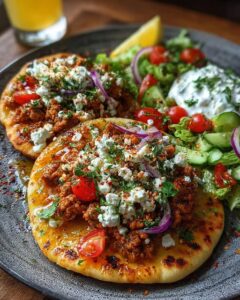 tbread with Spicy Lemon Honey Feta Cream Recipe