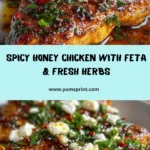 Irresistible Chili Honey Chicken with Feta & Herbs Recipe