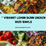 Lemon Feta Yogurt Sauce & Cucumber Salad Recipe