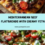atbread with Dill Lemon Honey Feta Cream Recipe