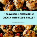 Skillet with Colorful Garden Vegetables Recipe