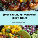 owls with Mango Salsa & Lime-Chili Sauce Recipe