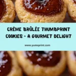 Crème Brûlée Thumbprint Cookies Recipe