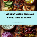 ng Board with Feta Dip & Pickled Veggies Recipe