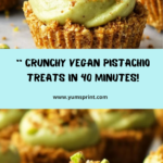 Vegan Pistachio Crispy Cups Recipe