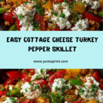 Cottage Cheese Turkey Pepper Skillet Recipe