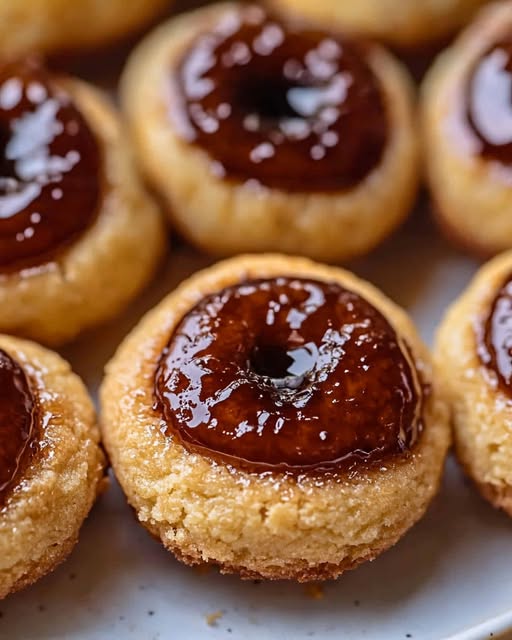 Crème Brûlée Thumbprint Cookies Recipe - Recipe Image
