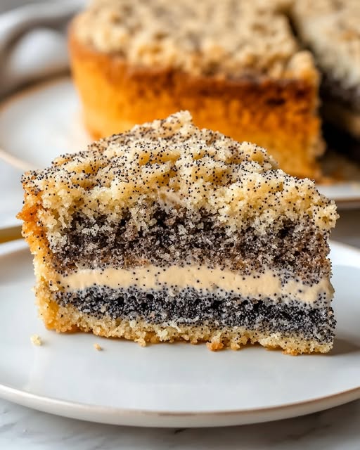 Mohnkuchen (German Poppy Seed Cake) Recipe - Recipe Image