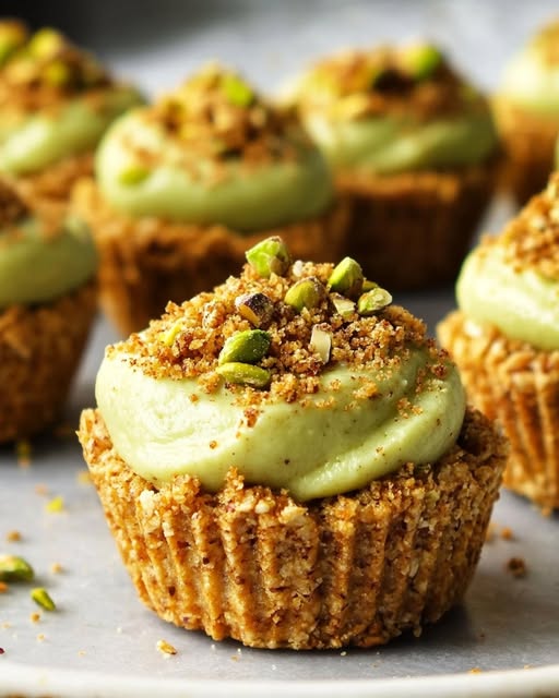 Vegan Pistachio Crispy Cups Recipe