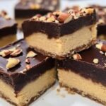 Chocolate Hazelnut Shortbread Bars Recipe