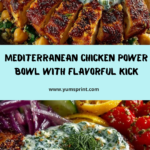 Power Bowl with Spicy Yogurt Feta Sauce Recipe