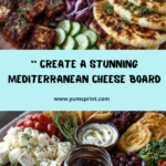 Rustic Mediterranean Flatbread and Cheese Board Recipe