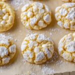 Lemon Crinkle Cookies with White Chocolate Recipe