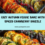 Bake with Spiced Cranberry-Honey Drizzle Recipe