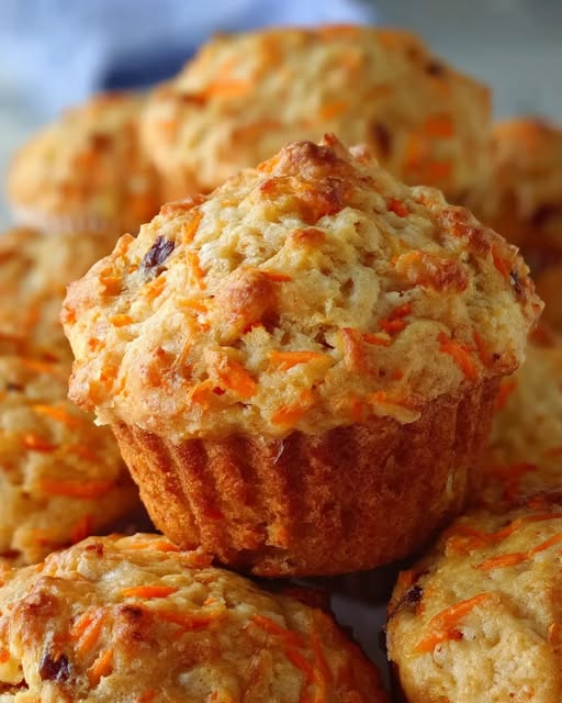 Carrot Cottage Cheese Muffins Recipe