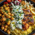 eta Yogurt Sauce & Olive Mix & Chickpeas Recipe