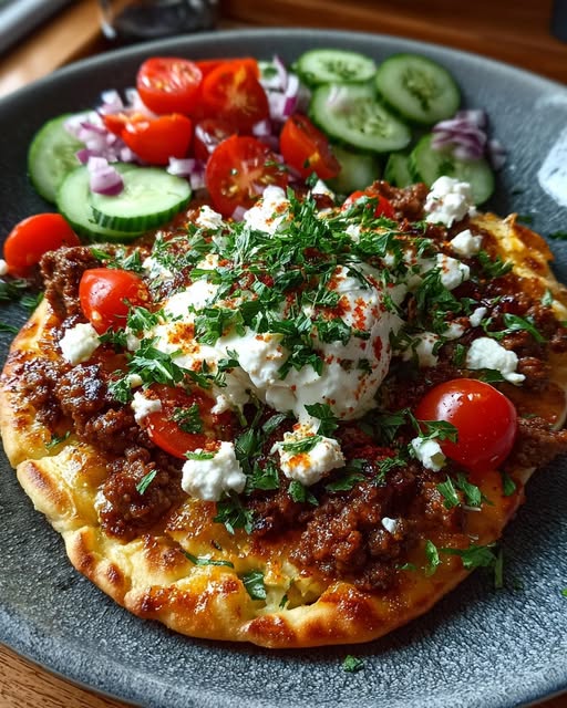 d with Spicy Garlic Hot Honey Feta Cream Recipe