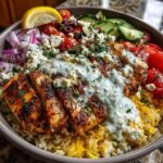 n Gyro Power Bowl with Creamy Feta Sauce Recipe