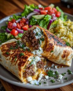 mb Wrap with Garlic Hot Honey Feta Sauce Recipe