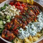 ken Power Bowl with Herb Feta & Tzatziki Recipe