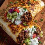 Wrap with Garlic Hot Honey Yogurt Sauce Recipe