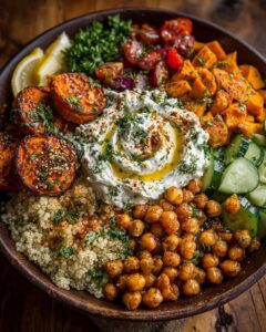 ato Bowl with Whipped Feta and Hot Honey Recipe