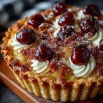 Old-Fashioned Rhubarb Crumble Pie with a Buttery Oat Crust Recipe