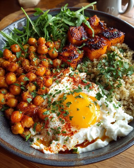 ash Bowl with Whipped Feta and Hot Honey Recipe - Recipe Image