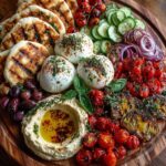 Mediterranean Burrata and Pita Board Recipe