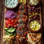 ng Board with Feta Dip & Pickled Veggies Recipe
