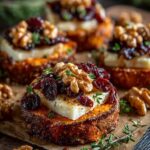 Cranberries & Spicy Honey Walnuts Recipe