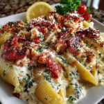 Creamy Lobster Stuffed Shells Recipe
