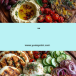 Mediterranean Burrata and Pita Board Recipe