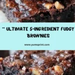 Best Ever 5-Ingredient Brownies Recipe